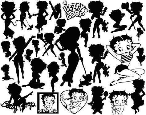 Betty Boop Svg Bundle Betty Boop Svg American Girl Svg Be Inspire Uplift