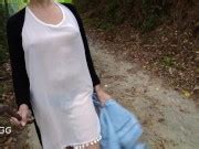 Leaving My Clothes And Touching Myself On A Public Hiking Trail Xxx