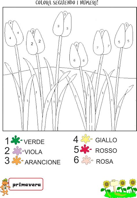 A Scuola Con Poldo Schede Primavera