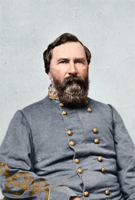 Lt General James T Longstreet Seen Sometime After The War In A Rare