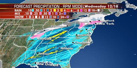 Winter Storm To Spread Snow Sleet And Rain From Central Plains To Northeast Fox News