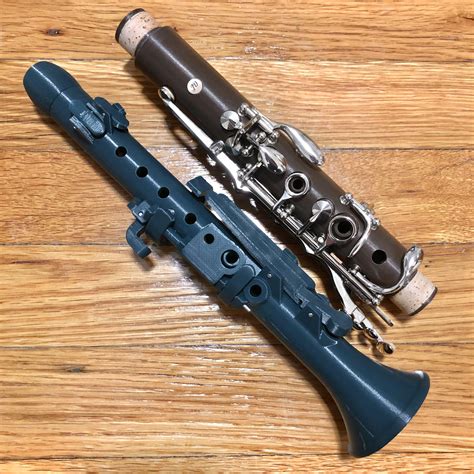 Just Finished Making A 3d Printed Piccolo Clarinet In A Natural Clarinet