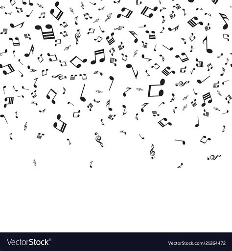 Abstract Background With Music Notes Royalty Free Vector