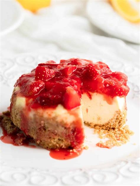 Instant Pot Strawberry Cheesecake Mama Needs Cake®