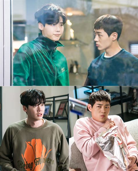 Lee Jong Suk And Shin Jae Ha Show Some Brotherly Love In New Stills For