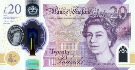 Bank Of England Issues New 20 Pound Note Stevenbronnl