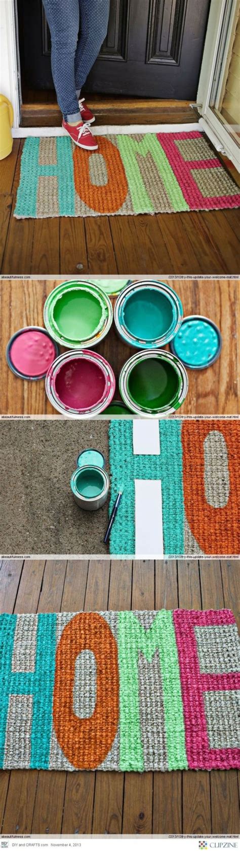 A photo mat is an essential part of framing a photograph. DIY Welcome Mat | DIY Home Decor | DIY & Crafts