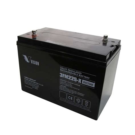The Inverter Store 6 Volt Battery 225 Amps Agm Deep Cycle