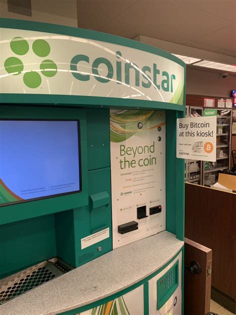 Withdraw bitcoin to your personal wallet (optional). You can now buy bitcoin at coinstars! : Bitcoin