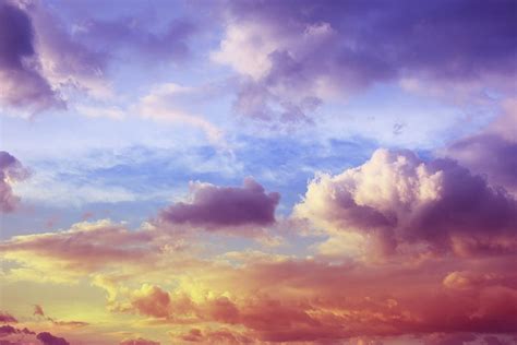 Beautiful Sunset Cloudscape By Blackred