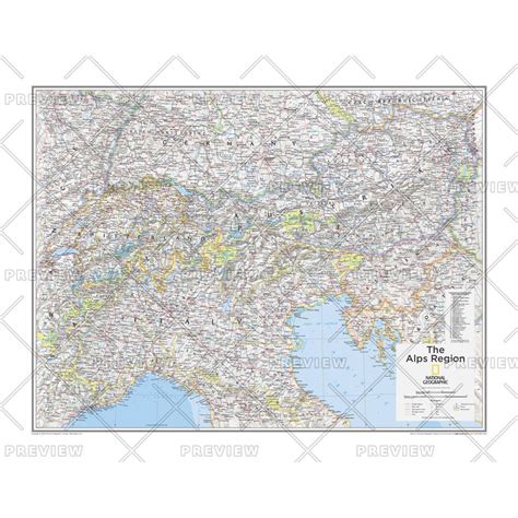 The Alps Region Atlas Of The World 10th Edition The