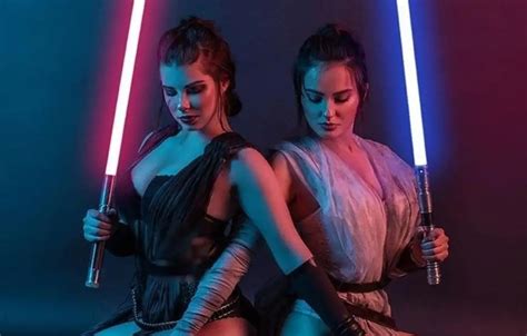 Star Wars The Last Jedi Light Vs Dark Cosplay By Anastasya And