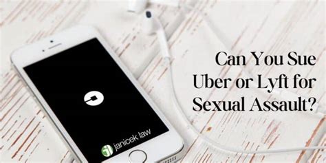 ¿se Puede Demandar A Uber O Lyft Por Agresión Sexual Ley De Janicek