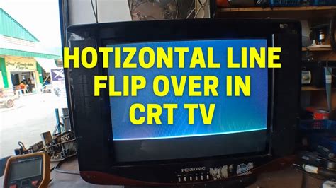 China Crt Tv Flip Over Ang Picture Pensonic Tv Image Flip Over Youtube