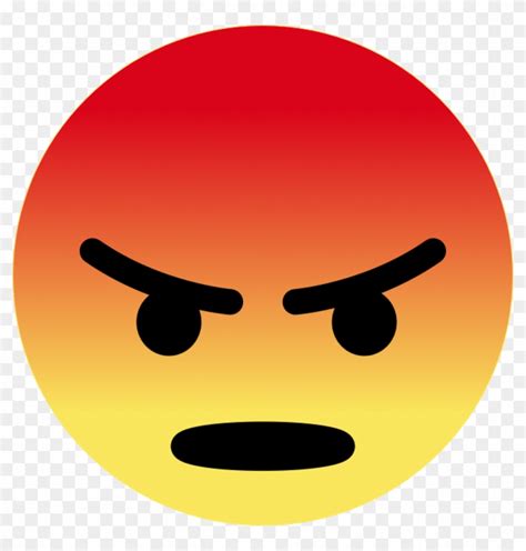 Facebook Angry Png Angry Facebook Emoji Transparent Png 1024x1024