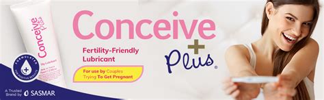 Conceive Plus Fertility Lubricant Conception Safe Lube For Couples Trying To Get Pregnant Get