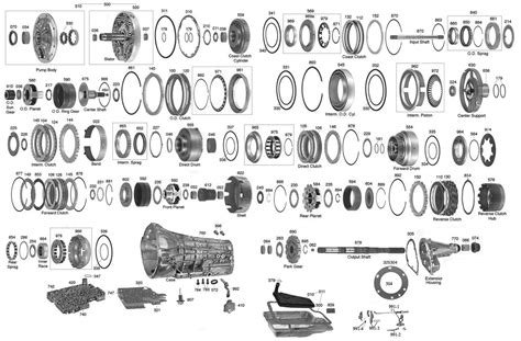 E4od Transmission Parts Diagram Vista Transmission Parts