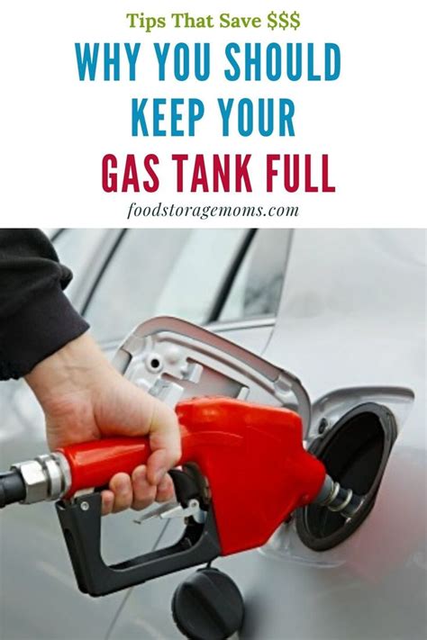 Why You Should Keep Your Gas Tank Full In 2020 Gas Tanks Emergency