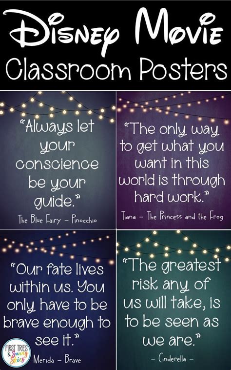 Have you noticed that each of disney films is associated with everlasting love? Walt Disney Movie Quotes Posters - Inspirational Walt ...