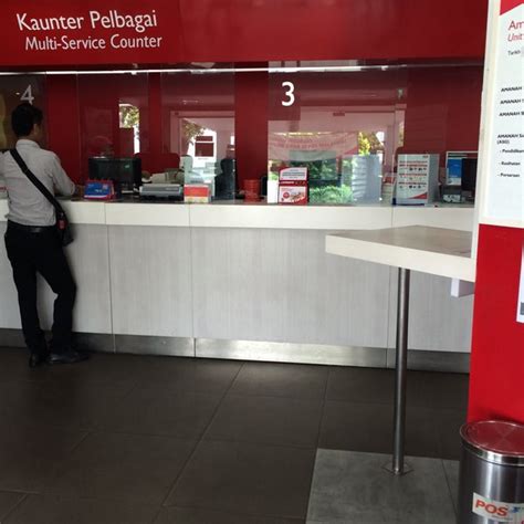 Closed on sunday and public holiday. POS Malaysia - Post Office in Jinjang Utara