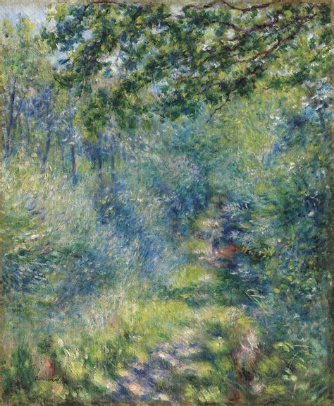 Pierre Auguste Renoir 1841 1919 Sentier Dans Le Bois Christies
