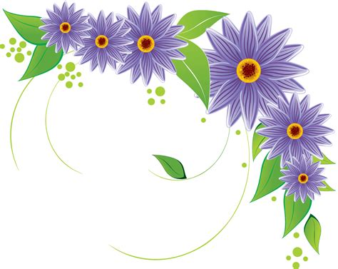 Collection Of Flowers Vectors Png Pluspng