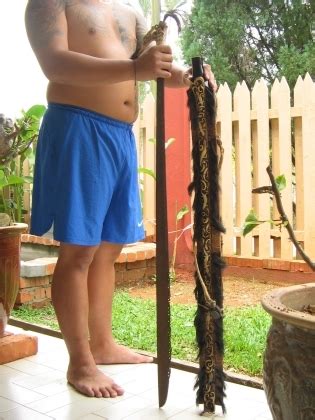 Hulu tanduk rusa dengan sarung berukir. EYES OF BORNEO.....: The longest iban's warrior sword (ilang)