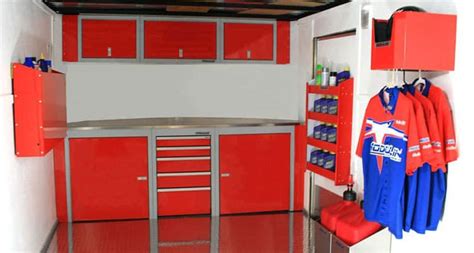 This three door cabinet has all the same features as our four door wheel well cabinet. Sportsman II Mobile & Enclosed Lightweight Trailer ...