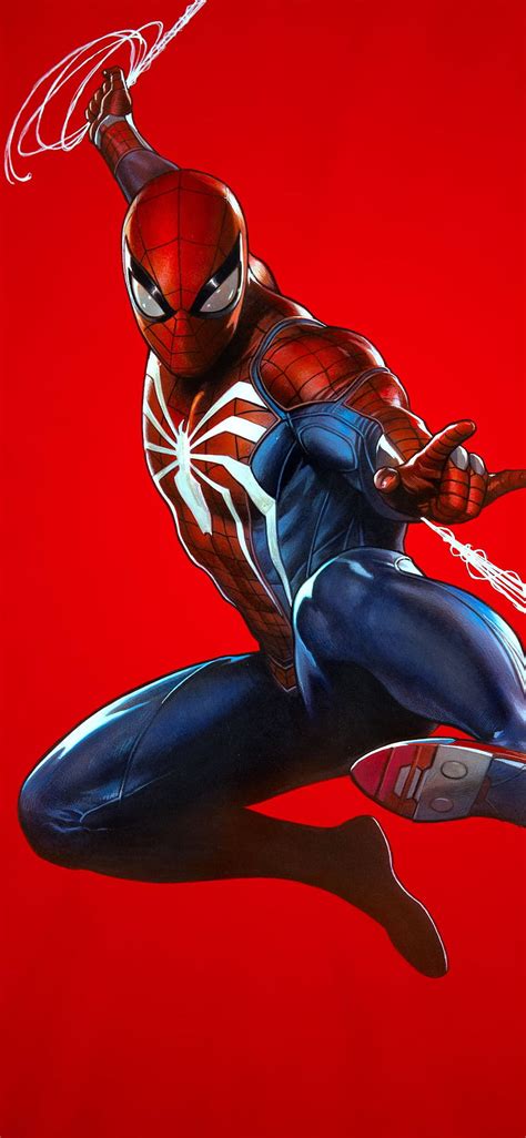 Marvels Spider Man PS4 Theme Art 10k IPhone XS IPhone 10 PS4 Spider