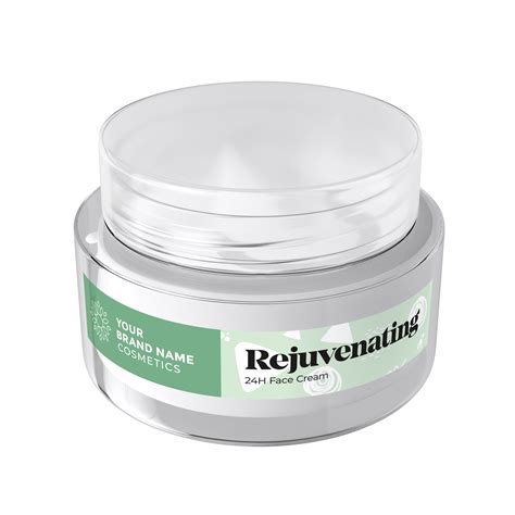 24h Rejuvenating Face Cream 50ml Private Label Natural Skin Care