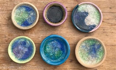 Melting Marbles In Pottery Pretty Ways To Fuse Glass Onto Clay