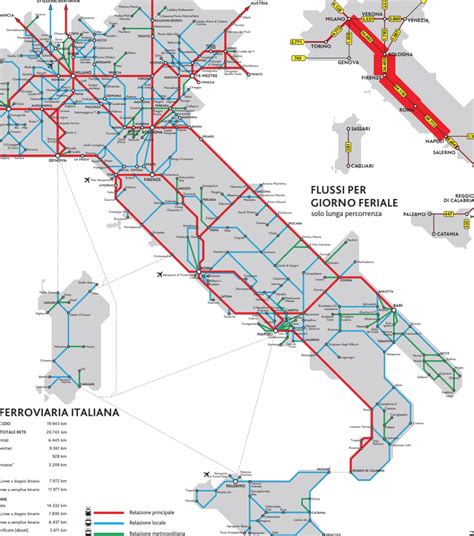 Trenitalia Mappa Linee Ferroviarie
