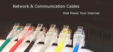 Network Cable Types And Connectors Electrical Academia