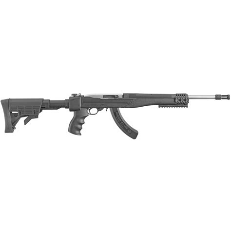 Ruger 1022 Tactical Stainless Black Folding Stock 22lr · Dk Firearms