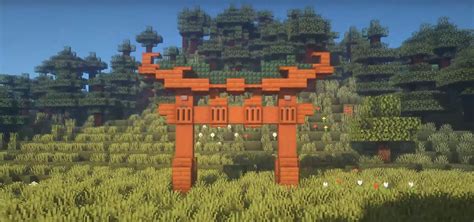 Minecraft Simple Japanese Torii Gate Ideas And Design