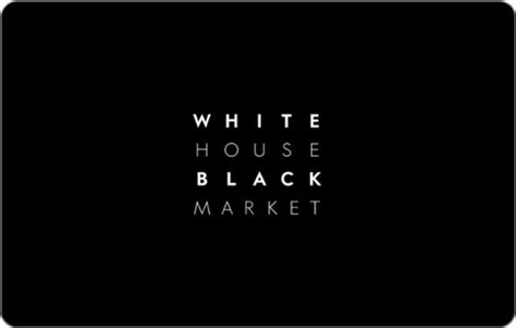 Maybe you would like to learn more about one of these? White House Black Market $50 Gift Card WHITE HOUSE BLACK MARKET $50 - Best Buy