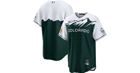 Nike Colorado Rockies 2022 City Connect Replica Cool Base Jersey In