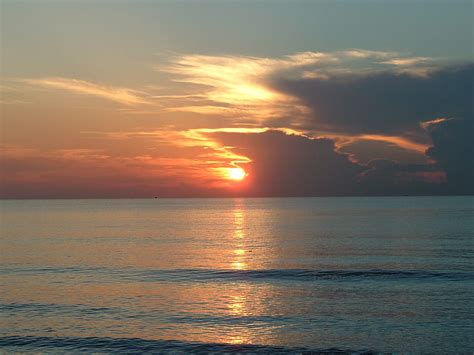 Sunrise Over The Atlantic Ocean Florida Atlantic Sunrise Ocean Hd