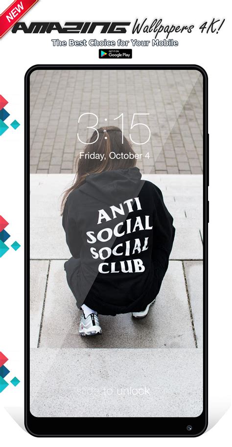 Anti Social Club Wallpaper