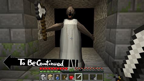 This Is Real Granny In Minecraft To Be Continued By Scooby Craft Meme