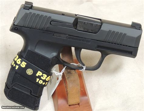 Sig Sauer P365 Tacpac 9mm Caliber Pistol And Accessories No Safety Nib S