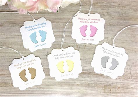 With this long list of free baby shower printables you should have no problem putting … i created free printable tags to go with all these favour ideas. Free Printable Baby Shower Favor Tags Template Of Simple ...