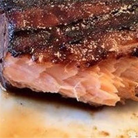 Camping Salmon With A Brown Sugar Crust