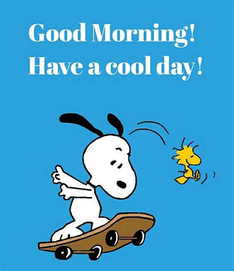 Gd Morning Snoopy Good Morning Cartoon Good Morning Snoopy Good