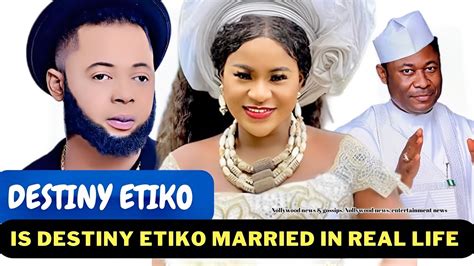 Nollywood News Nollywood Gossips Nollywood News Today Is Destiny Etiko Married In Real Life