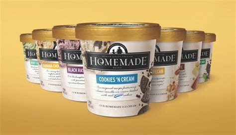 Ice Cream Packaging Reflects Company History Embraces Modern Design Ice Cream Packaging Ice