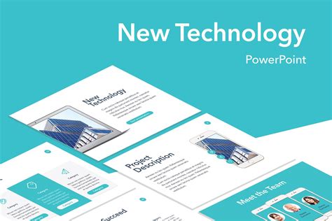 New Technology Powerpoint Template By Jumsoft On Powerpoint Templates