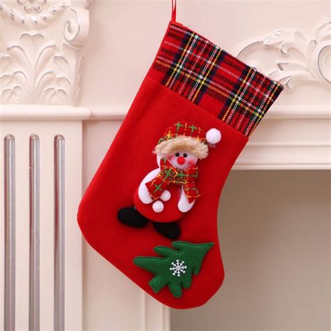 Christmas Decorations New Year Ts Santa Snowman Socks Christmas