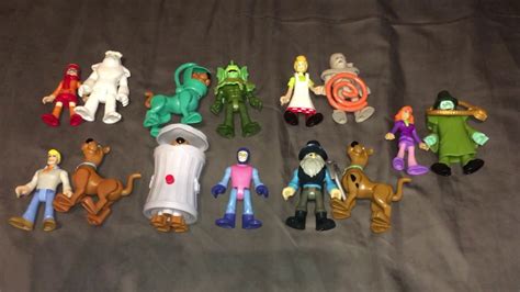 Scooby Doo Imaginext Full Set Complete 2018 All 14 Figures From All 7