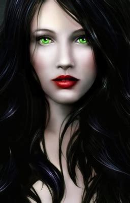 Female Black Hair Green Eyes The Neverwinter Vault
